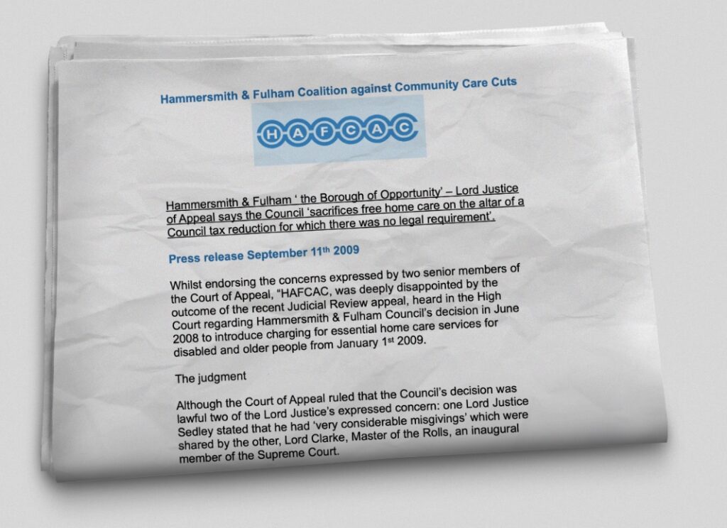 2009 HAFCAC Press Release